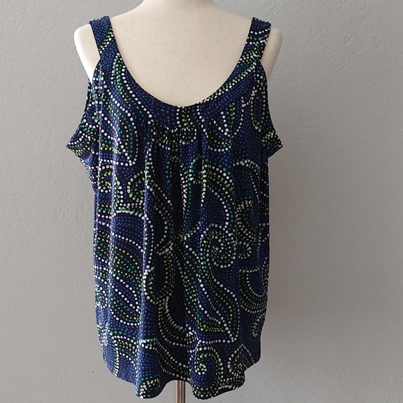 Rafaella Woman Sleeveless Top Size 1X - Picture 2 of 8